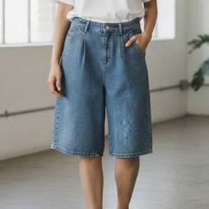 Reserved Women's Blue Jean Shorts